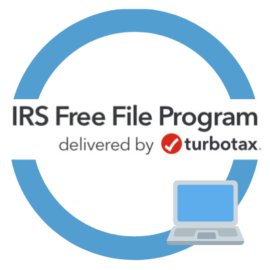 IRS Free File Program delivered by turbotax