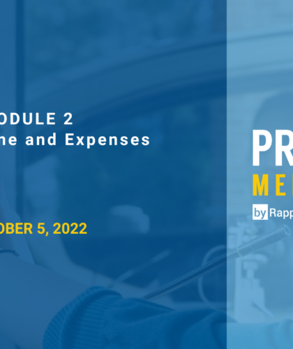 Module 2 – Your Income and Expenses