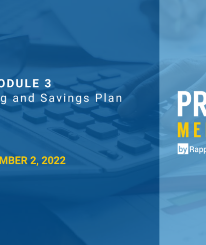 Module 3 – Your Spending and Savings Plan